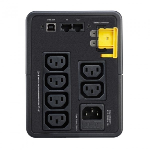 Джерело безперебійного живлення APC Back-UPS 950VA/520W, USB, 4xC13