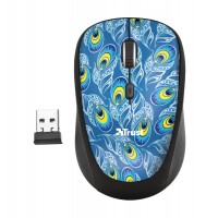 Мышь Trust YVI WL PEACOCK