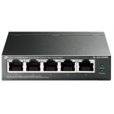 Комутатор TP-LINK TL-SG105PE 5xGE/4xPoE+ 65W EasySmart