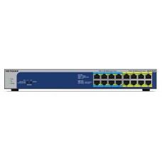 Комутатор NETGEAR GS516UP 8xGE PoE++, 8xGE PoE+(380W), некерований