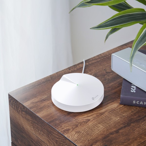 Wi-Fi система TP-LINK Deco M5 2 pcs AC1300, 1xGE LAN, 1xGE WAN, MESH, MU-MIMO, Beamforming