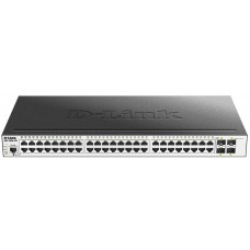 Комутатор D-Link DGS-3000-52L 48xGE, 4xSFP, 1xCons RJ45, L2