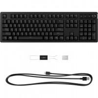Клавіатура механічна HyperX Alloy Rise 106key, Red, USB-A, EN/UA, RGB, чорний
