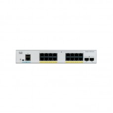 Комутатор Cisco Catalyst 1000 16port GE, Ext PS, 2x1G SFP