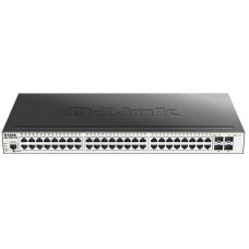 Комутатор D-Link DGS-3000-52X 48xGE, 4xSFP+, 1xCons RJ45, L2