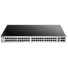 Коммутатор D-Link DGS-3130-54TS 48x1GE, 2x10GE, 4xSFP +, L3, Stackable