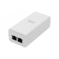 PoE-Інжектор DIGITUS PoE+ 802.3at, 10/100/1000 Mbps, Output max. 48V, 30W, білий