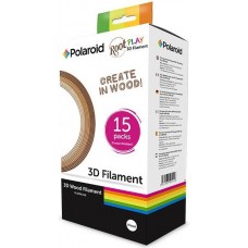 Набор нити 1.75мм WOOD (дерево) для ручки 3D Polaroid (15 * 5m)