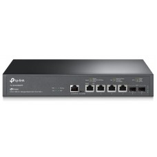 Комутатор TP-LINK TL-SX3206HPP 2xSFP+ (10GE) 4x10GE LAN console+microUSB L2 JetStream 19" 1U