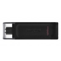 Накопичувач Kingston 128GB USB-C 3.2 Gen 1 DT70