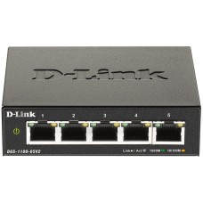 Комутатор D-Link DGS-1100-05V2 5xGE Easy Smart