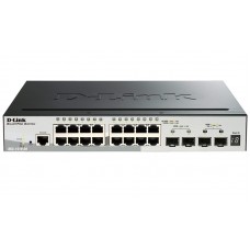 Комутатор D-Link DGS-1510-20 16x1G, 2xSFP, 2xSFP+ 10G, SmartPro