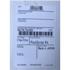 Ключ активації Postscript3 Xerox VL C7020/7025/7030