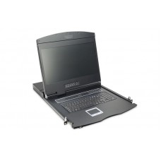 Консоль DIGITUS Modular 19" TFT, 1 port KVM, RU keyboard, RAL 9005