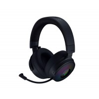 Гарнітура ігрова Razer Kraken V4 Pro, mini-jack/USB-A/BT/WL, RGB, чорний
