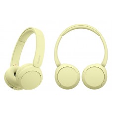 Навушники On-ear Sony WH-CH520 BT 5.2, SBC, AAC, Wireless, Mic, Жовтий