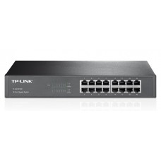 Комутатор TP-LINK TL-SG1016D 16xGE некерований 13" 1U