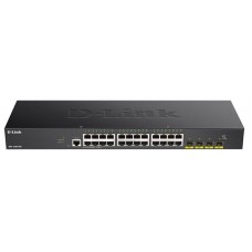 Комутатор D-Link DGS-1250-28X 24x1G, 4xSFP+, Smart