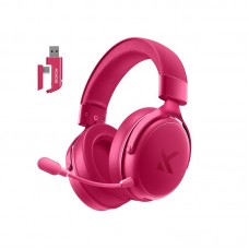 Гарнітура MCHOSE V9 Pro, USB-A/WL/BT, Rose Red