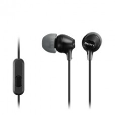 Sony Навушники In-ear MDR-EX15AP 3.5 mini-jack, Mic, Чорний