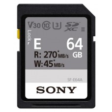 Карта пам'яті Sony SDXC 64GB C10 UHS-II U3 V30 R270/W45MB/s Entry
