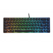 Клавіатура 2E GAMING KG345 RGB 68key USB Transparent