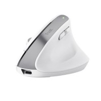 Миша Trust Bayo+ Multidevice Ergonomic, BT/WL/USB-A, біла