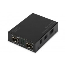 Медиаконвертор DIGITUS Gigabit, MM SFP/SM SFP, 850/1550nm