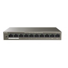 Коммутатор TENDA TEF1110P-8-63W 8xFE PoE, 2xFE Uplink