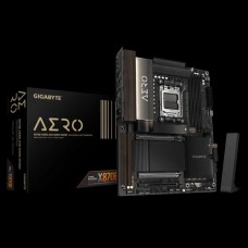 Материнська плата GIGABYTE X870E AERO X3D DK WOOD sAM5 X870 4xDDR5 M.2 Wi-Fi BT HDMI ATX