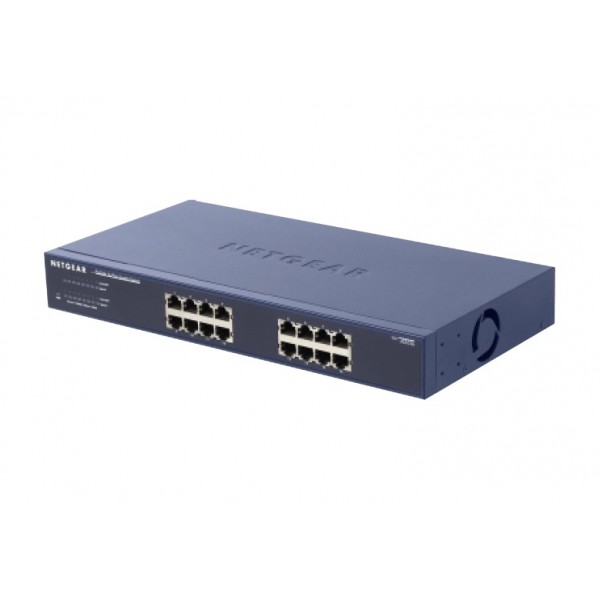 Комутатор NETGEAR JGS516v2 16xGE, некерований
