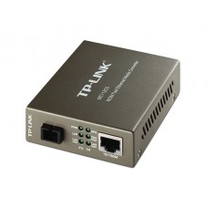 Медiаконвертер TP-LINK MC112CS 100Base-TX-100Base -FX WDM (ТХ 1310nm RX 1550nm) SM 20km SC