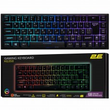 Клавіатура 2E GAMING KG350 RGB 68key USB Black UKR