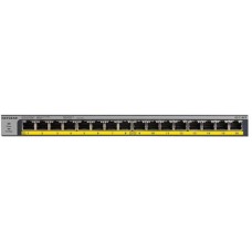 Комутатор NETGEAR GS116PP 16x1GE PoE+(183Вт), FlexPoE, некерований