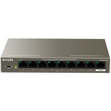 Комутатор TENDA TEG1109P-8-102W 8xGE PoE, 1xGE Uplink