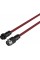 Кабель HyperX USB-A - USB-C спіральний, 1.37м Red/Black