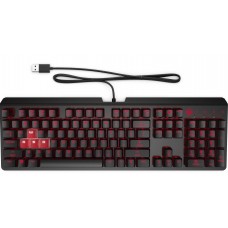 Клавіатура HP OMEN Encoder LED 104key Cherry MX Red USB RU чорний