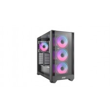 Корпус 2E GAMING Dominator Pro G2302B без БЖ 2xUSB3.0, 1xUSBType-C, 4x120мм ARGB, VGA 380мм, LCS ready, контролер з пультом, TG Side Panel, TG/Mesh Front panel,
