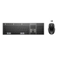 Комплект клавіатура та миша HP 720 Multi-Device Rechargeable, BT, EN/UK, чорний