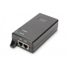 PoE-Инжектор DIGITUS PoE + 802.3at, 10/100/1000 Mbps, Output max. 48V, 30W