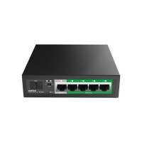 Комутатор Netis P106GC 6xGE (4xPoE, 1xUplink, 1xSFP), 60Вт, Некерований