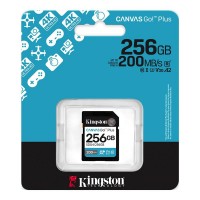 Карта пам'яті Kingston SD 256GB C10 UHS-I U3 V30 R200/W160MB/s