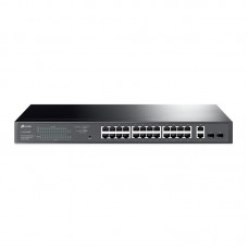 Комутатор TP-LINK TL-SG1428PE 24xGE (24xPoE) 2xSFP, 250Вт, WebSmart