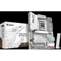 Материнська плата GIGABYTE X870E AORUS ELITE WIFI7 ICE sAM5 X870 4xDDR5 M.2 Wi-Fi BT HDMI Typc-C ATX Біла
