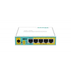 Маршрутизатор MikroTik hEX PoE lite 5xFE/PoE, 1xUSB, RouterOS L4 (RB750UPr2)