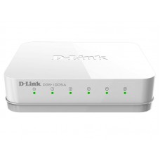 Комутатор D-Link DGS-1005A 5xGE, Desktop, Некерований