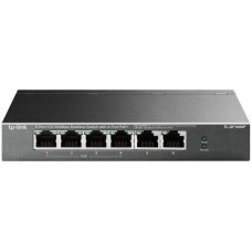 Комутатор TP-LINK TL-SF1006P 6x1FE/4xPoE+ 67W некерований 250м