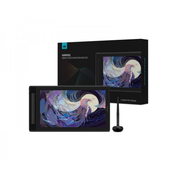 Графічний монітор Huion 15,8" Kamvas Pro 16,2.5K USB-C,чорний