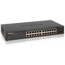 Комутатор NETGEAR GS324T 24x1GE, 2xSFP, керований L2