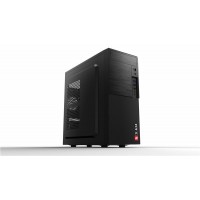Корпус 2E Alfa E1903U-400 з БЖ 2E ATX400W, 2xUSB3.0, 1xUSB2.0, VGA 320мм, ATX, чорний